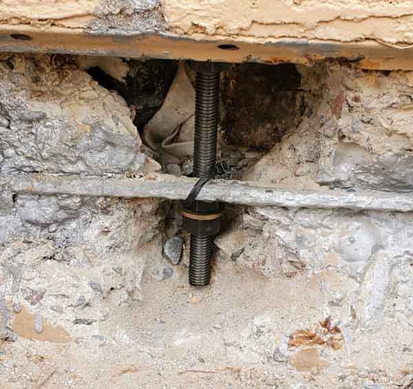 Replacement anchors by Concrete Repairman LLC in Arizona