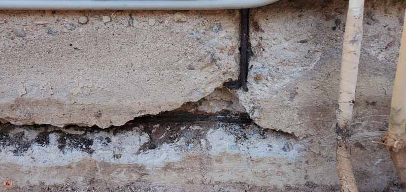 Rusting Anchor Bolt, replace with new anchor bolt - Concrete Repairman LLC