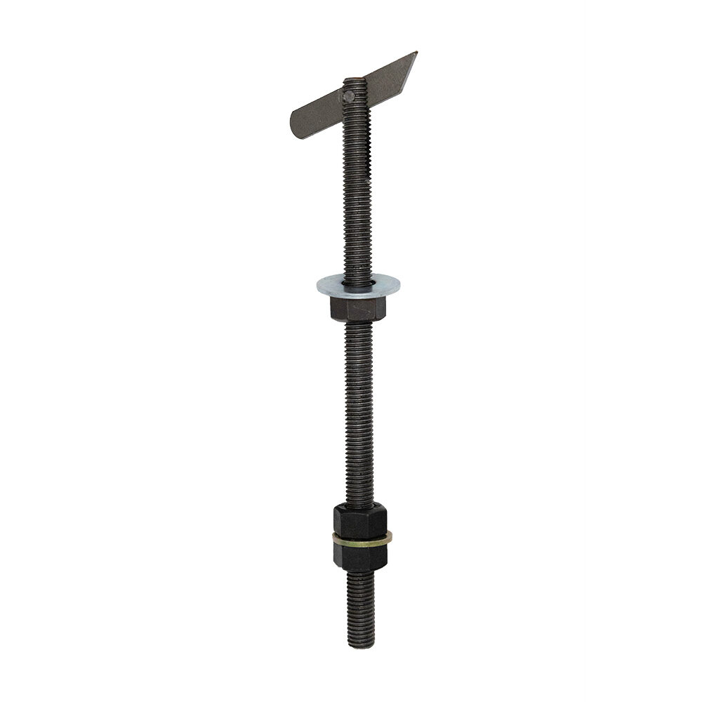 Foundation or stem wall stabilization anchor bolt