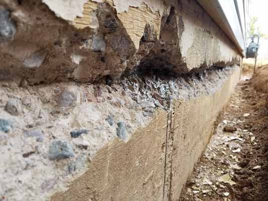 Expert foundation repair services, resolving cracks and structural issues
