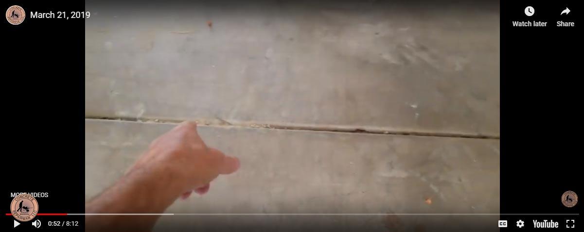 Crack Repair by Concrete Repairman LLC