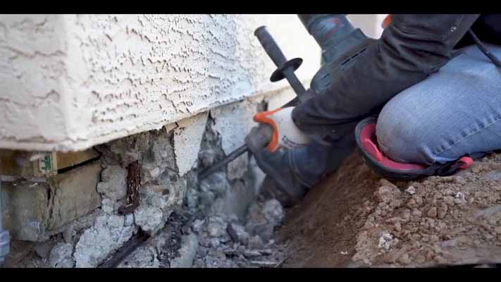 Foundation crack repair and reinforcement Services to protect your property