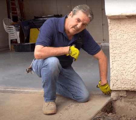 Reliable foundation repair services, including crack repairs and stabilization