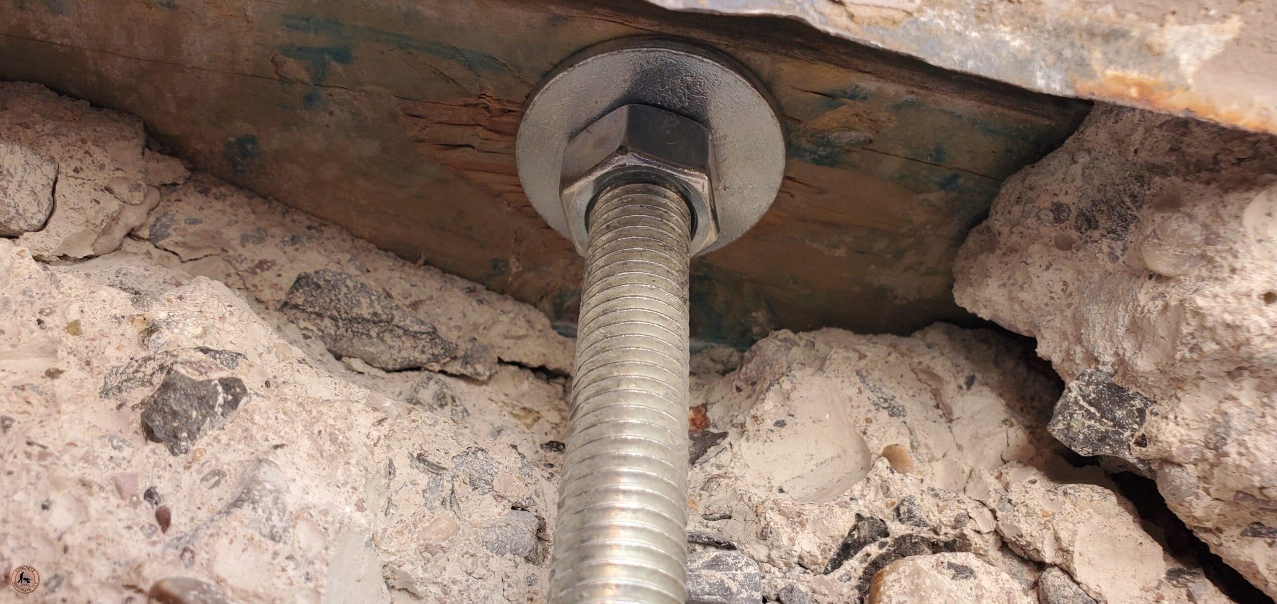 Anchor bolt repair services