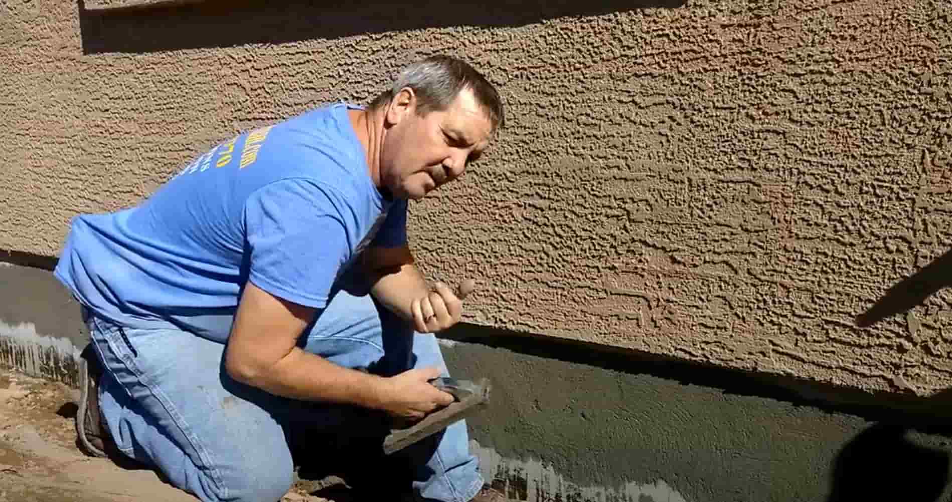 james belville providing stem wall repair services