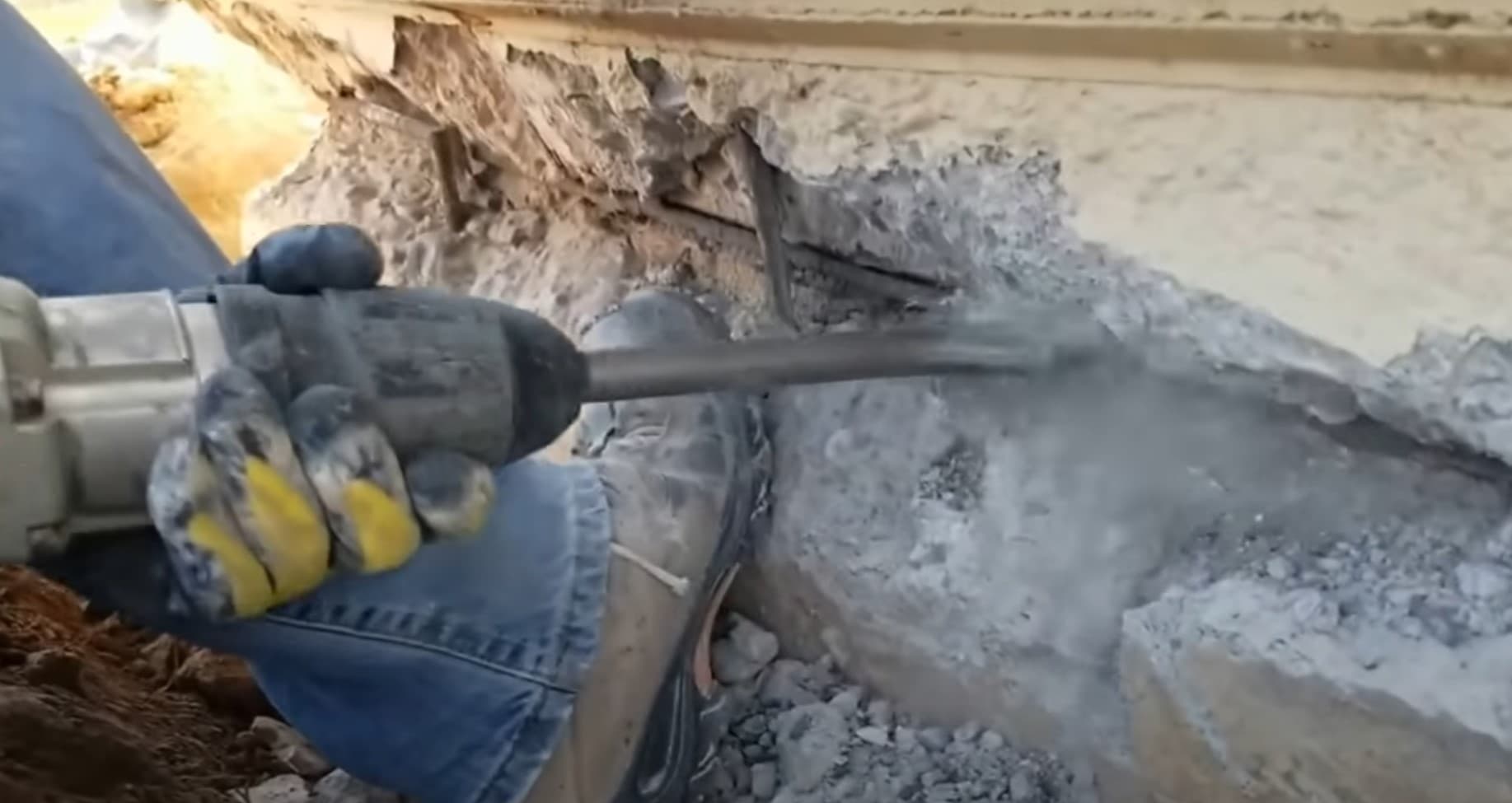 Anchor bolt replacement by Concrete Repairman LLC