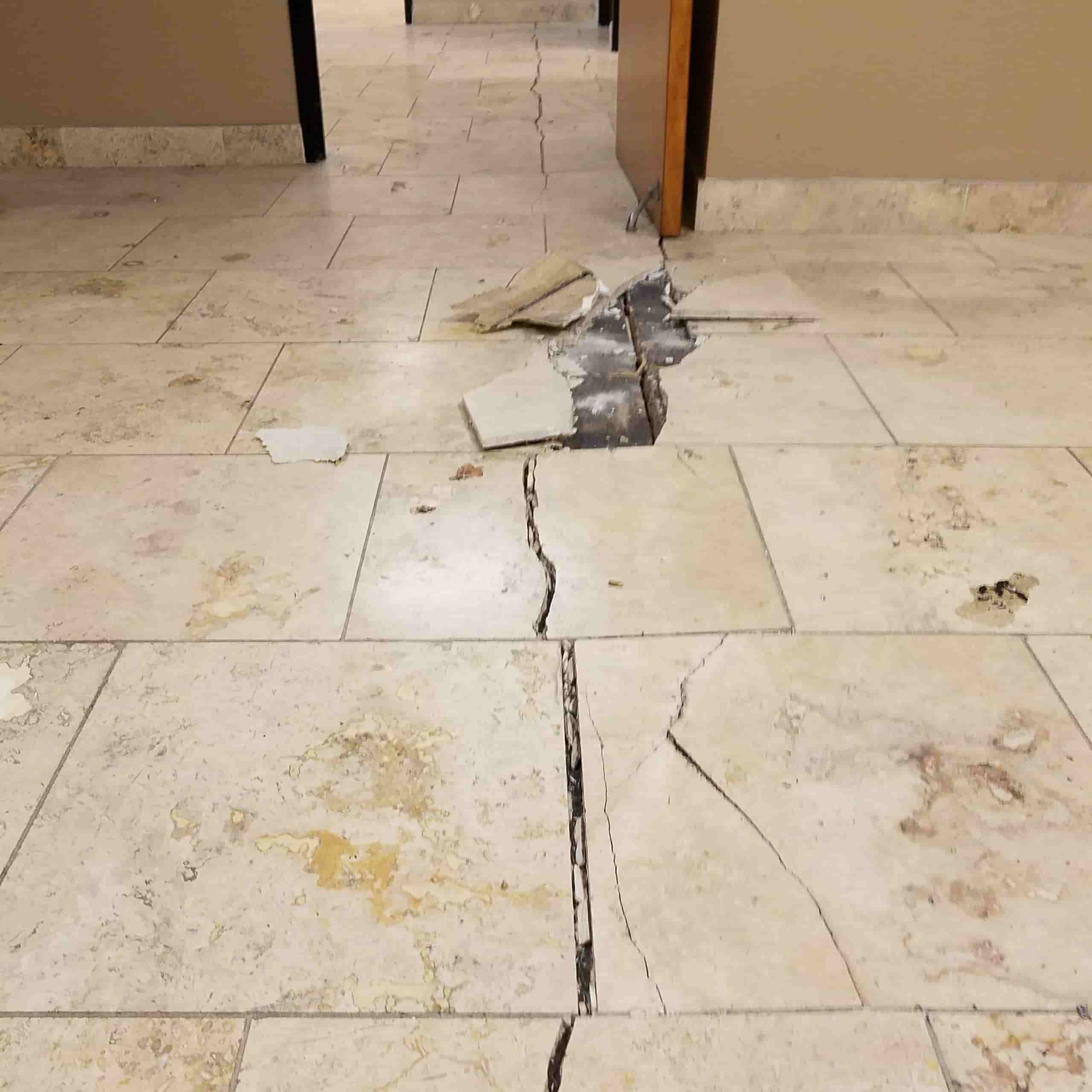 Concrete flooring repairing services