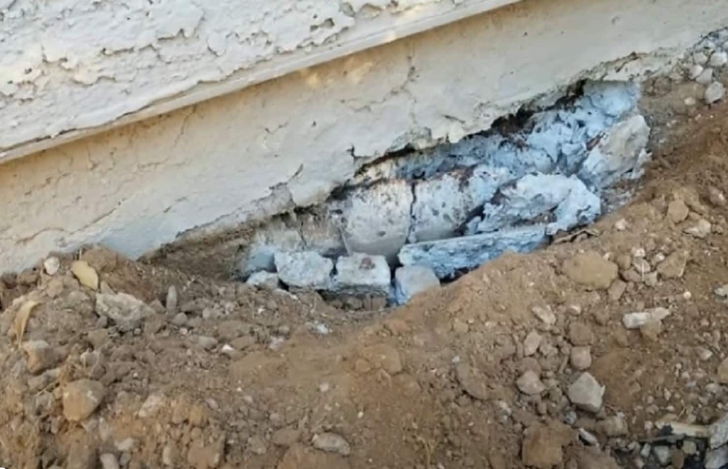 Our foundation repair services include fixing stem wall issues